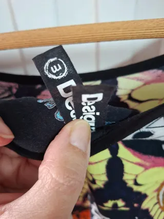 Blusa Desigual Talla Única Mariposas