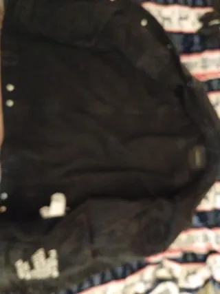 Chaqueta vaquera negra Pull&Bear