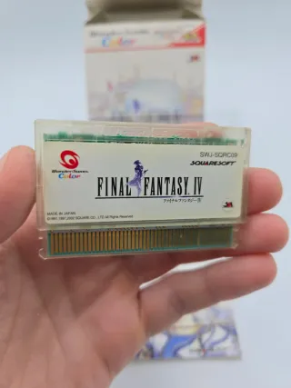 Final Fantasy IV WonderSwan Color Jap