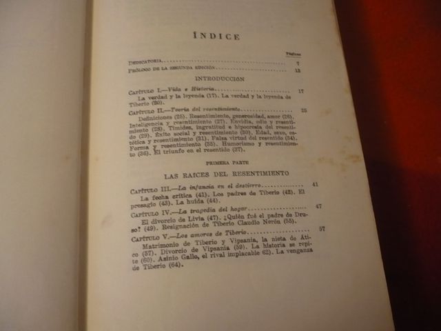 TIBERIO HISTORIA DE UN RESENTIMIENTO ( MARAÑON )