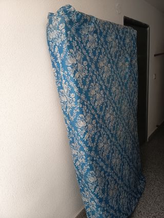 Colchón con estampado floral