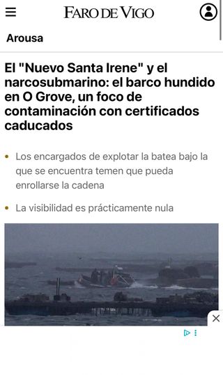 Chaleco narcosubmarino