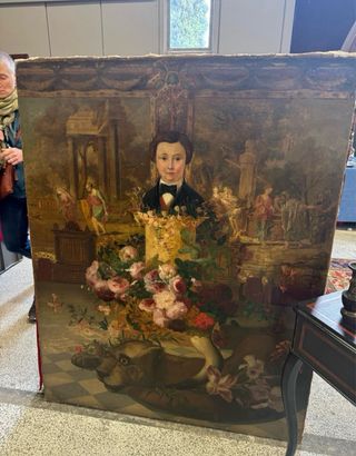 Óleo sobre lienzo firmado