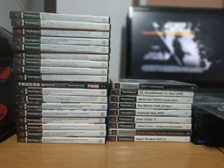 Consola Sony PS2 Negra + Accesorios