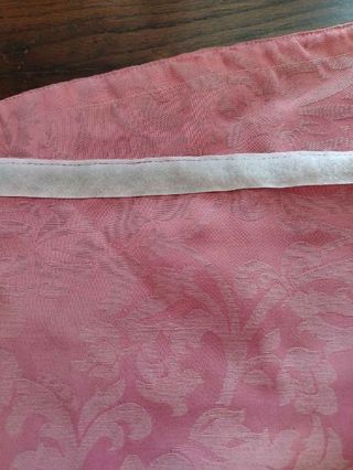 Mantovana vintage stile damasco rosa