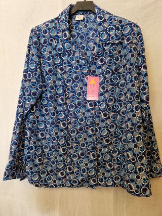 Camisa manga larga estampada