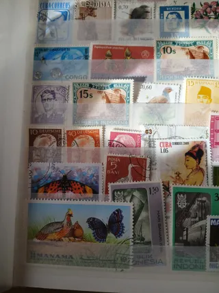 Lote de sellos variados