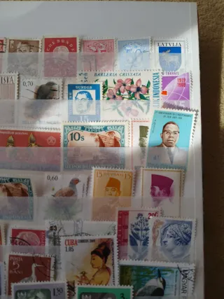 Lote de sellos variados