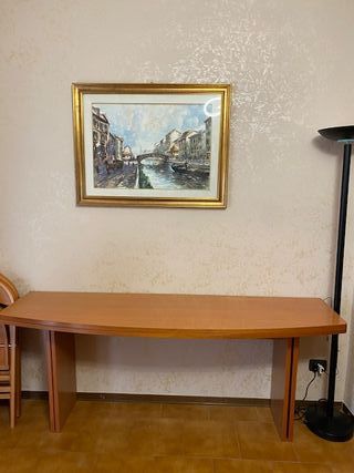 Tavolo consolle legno ciliegio