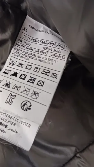 Chaqueta niño camuflaje 12 años