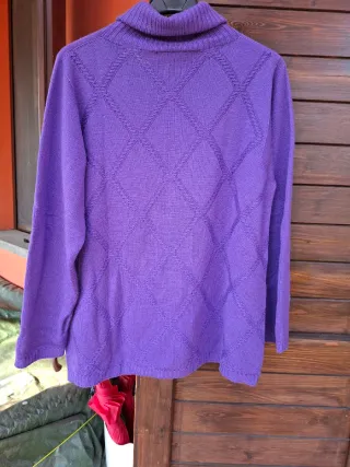 Maglia lana collo alto Carla Ferroni