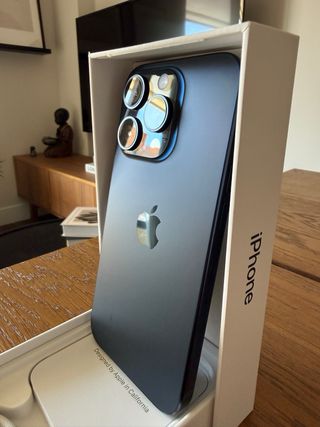 iPhone 15 Pro Azul Titanio 128 GB