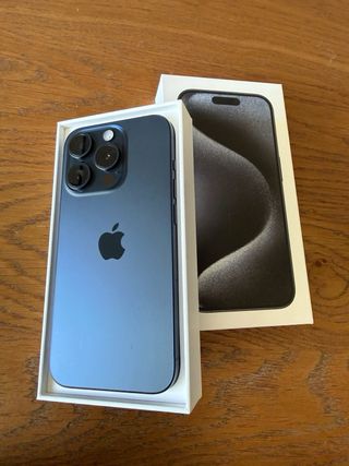 iPhone 15 Pro Azul Titanio 128 GB