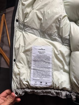 Plumifero Stone Island Gris