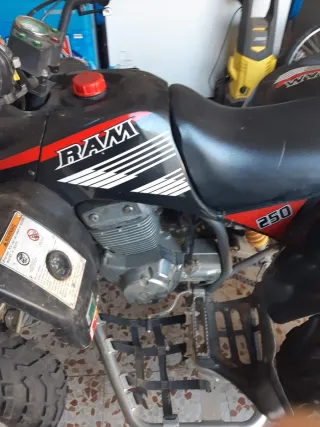 Quad RAM 250cc Negro/Rojo