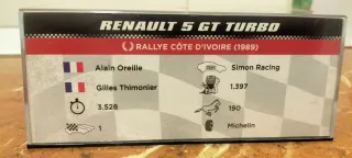Renault 5 gt turbo Oreille