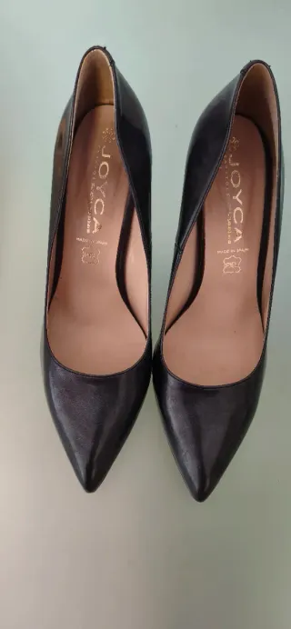 Zapatos Joyca Talla 40 Negro Usados 1 Vez.