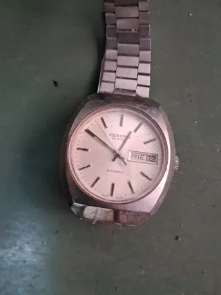 Reloj Festina Automático Plata