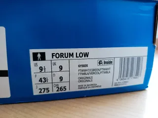 Adidas Forum Low Blancas y Verdes