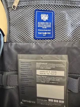 Neceser de viaje Samsonite negro