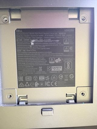 Monitor Curvo Dell U3419W Ultrawide 34 WQHD IPS