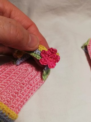 Sandalini uncinetto primi mesi