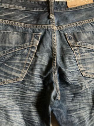 Shorts cargo in denim Singly vintage