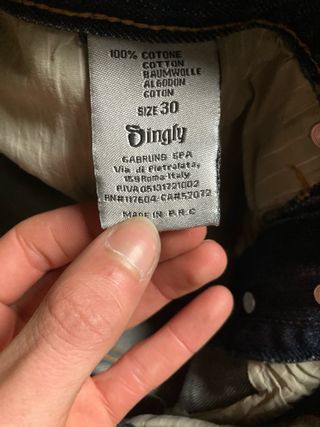 Shorts cargo in denim Singly vintage