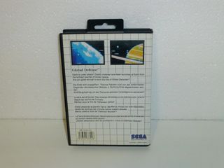 Global Defence Sega Master System Boxato
