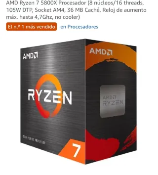 Componentes AM4 Nuevos