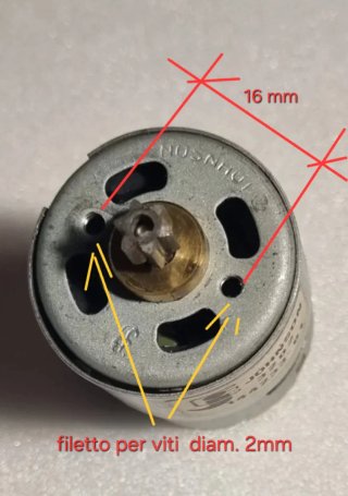 Motore elettrico Johnson 3202 6-12V
