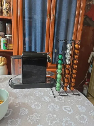 Cafetera Espresso Negra