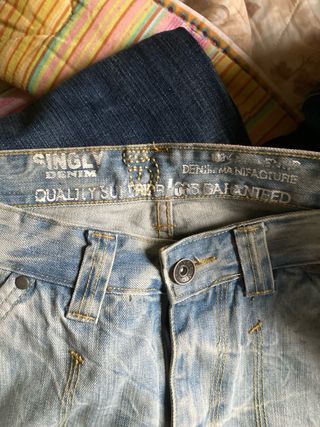 Shorts in denim vintage lavaggio sabbia