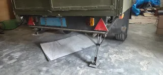 Remolque Feriante 750kg cerrado.