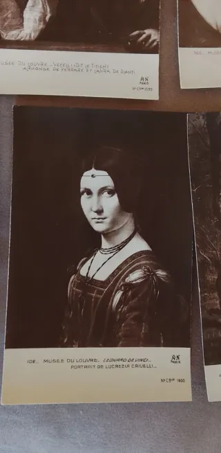 54 Cartoline Museo del Louvre Anni 30/40 collezion