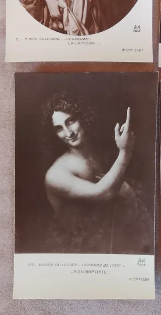 54 Cartoline Museo del Louvre Anni 30/40 collezion