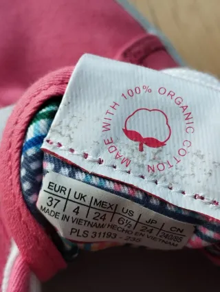 Zapatillas Pepe Jeans Lona Rosa Talla 37