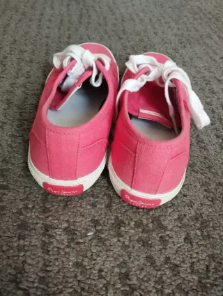 Zapatillas Pepe Jeans Lona Rosa Talla 37