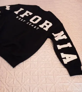 Felpa oversize California West Coast