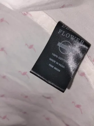 Camisa Denim and Flower Flamencos