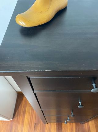 Cómoda Ikea Hemnes Negra