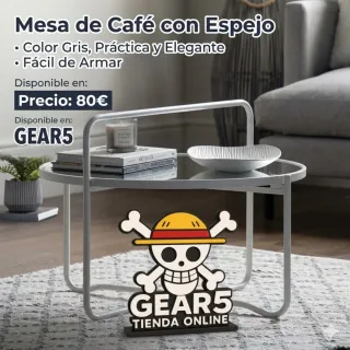 Mesa de Café con Espejo