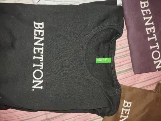 Set 4 maglie Benetton manica lunga Tg XS