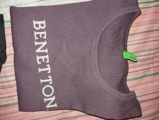 Set 4 maglie Benetton manica lunga Tg XS