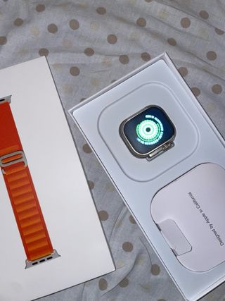 Apple Watch Ultra Naranja/Plata