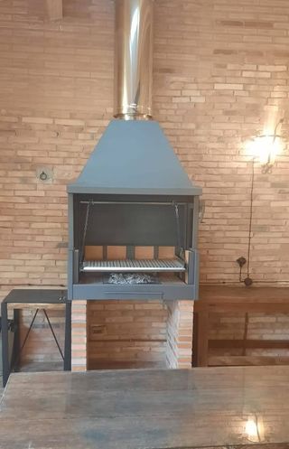 Barbacoa de metal nuevas chimeneas H-462