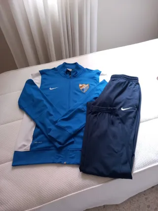 Chándal Nike Málaga C.F. Azul y Blanco