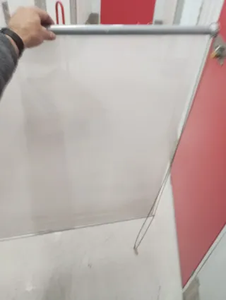 5 Estores enrollables madera y metal