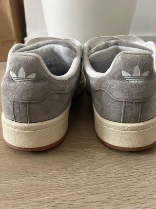 Adidas Campus Gris y Blanco