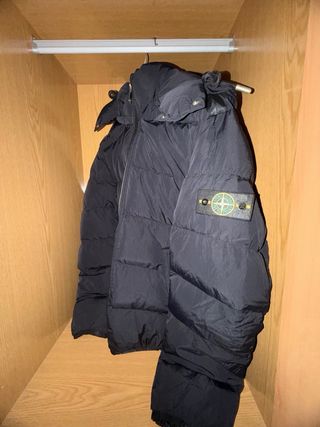 Abrigo Stone Island Talla L Azul